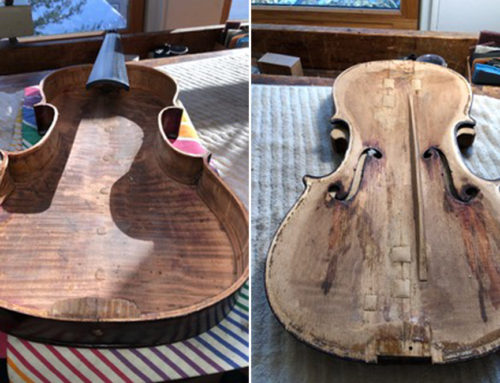 Major Surgery Performed On My Viola